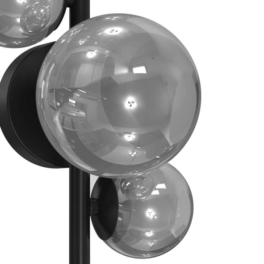 ONLI - Applique murale PALOMA 3xG9/10W/230V noir/fumé