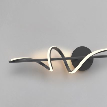 ONLI - Applique murale TWIST LED/25W/230V 4000K noir