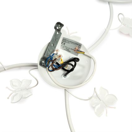 ONLI - Bevestigde hanglamp voor kinderen BUTTERFLY 3xE14/6W/230V