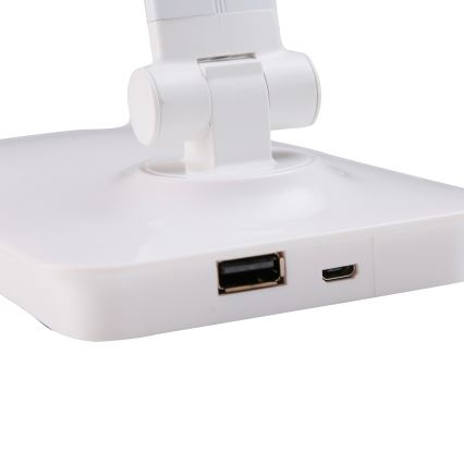 ONLI - LED Dimbare touch tafellamp met USB portem DESKI LED/7W/230V 4000K wit