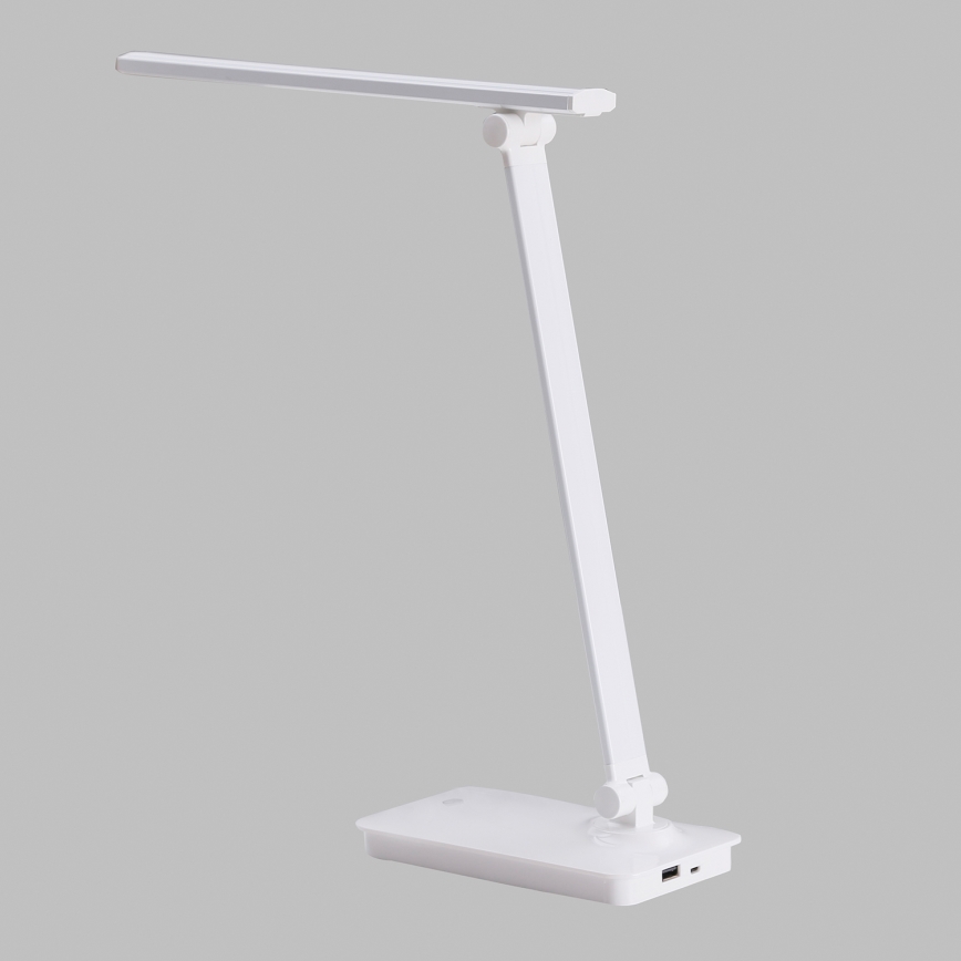ONLI - LED Dimbare touch tafellamp met USB portem DESKI LED/7W/230V 4000K wit