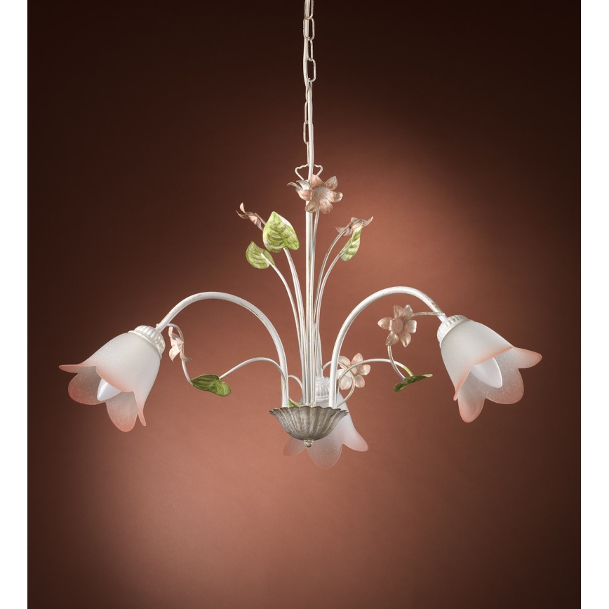 ONLI - Hanglamp aan een ketting BOTTON DORO 3xE14/6W/230V