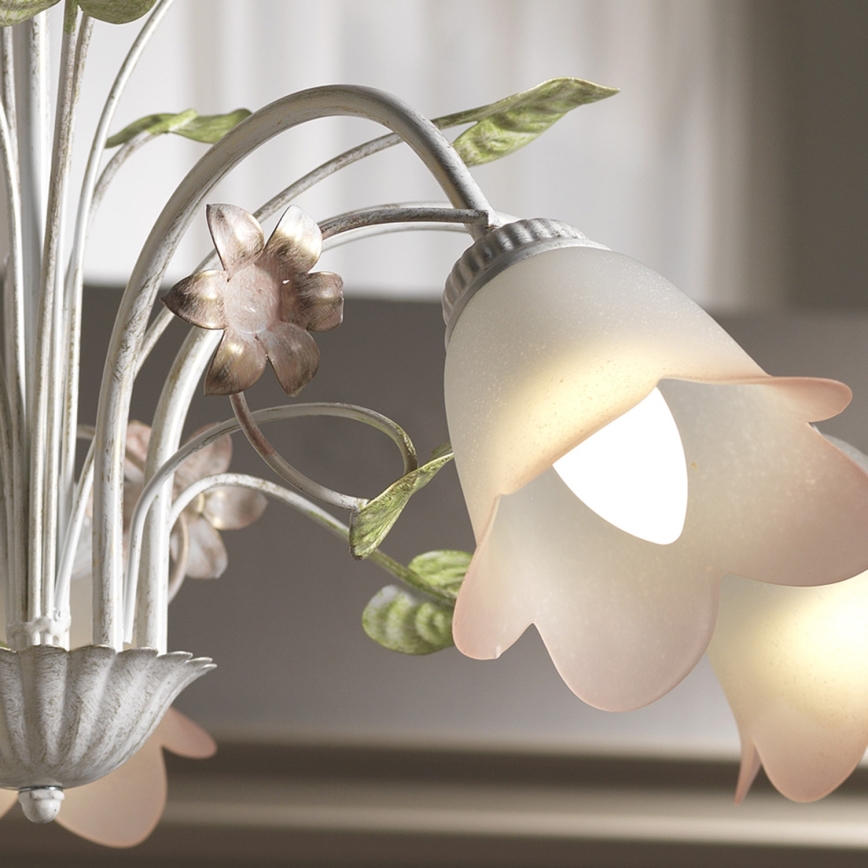 ONLI - Hanglamp aan een ketting BOTTON DORO 5xE14/6W/230V
