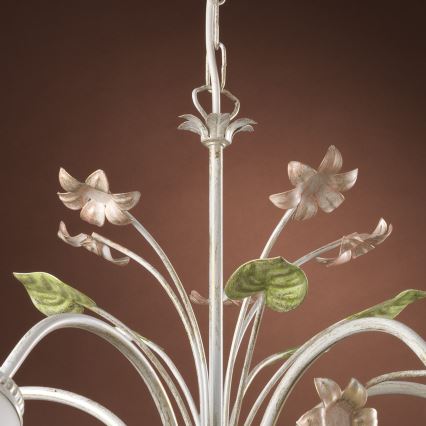ONLI - Hanglamp aan een ketting BOTTON DORO 5xE14/6W/230V