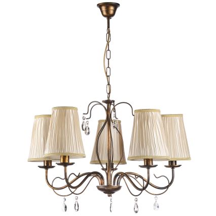 ONLI - Hanglamp aan een ketting DELIA 5xE14/6W/230V
