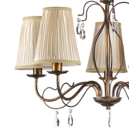 ONLI - Hanglamp aan een ketting DELIA 5xE14/6W/230V