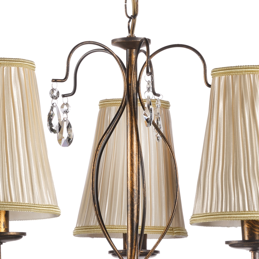 ONLI - Hanglamp aan een ketting DELIA 5xE14/6W/230V