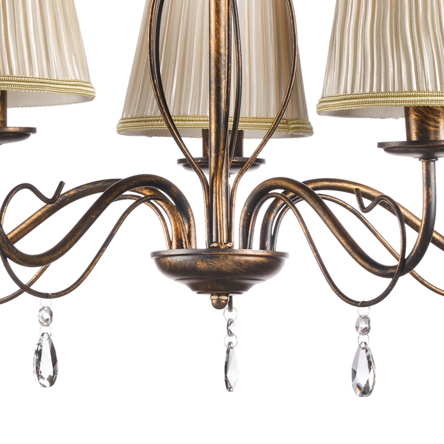 ONLI - Hanglamp aan een ketting DELIA 5xE14/6W/230V