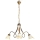 ONLI - Hanglamp aan een ketting DOPPIO GIRO 3xE14/6W/230V brons