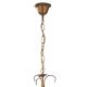 ONLI - Hanglamp aan een ketting LUCREZIA 1xE27/22W/230V brons