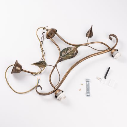 ONLI - Hanglamp aan een ketting MIRANDA 2xE27/22W/230V