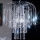 ONLI - Hanglamp aan een ketting PIOGGIA 5xE14/6W/230V chroom