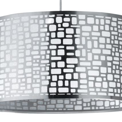 ONLI - Hanglamp aan een koord BRUCE 1xE27/15W/230V diameter 45 cm mat chroom