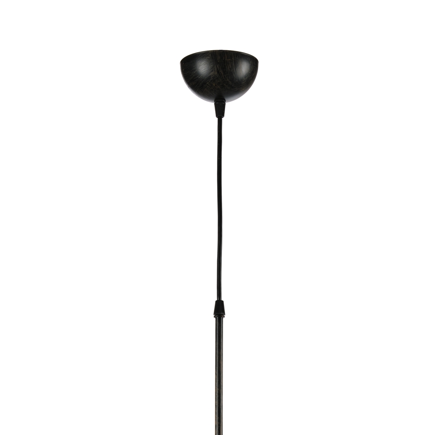 ONLI - Hanglamp aan een koord MAIDA 1xE27/15W/230V diameter 50 cm bruin