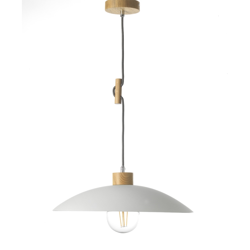 ONLI - Hanglamp aan een koord OHANA 1xE27/22W/230V beige