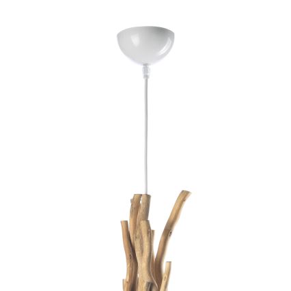 ONLI - Hanglamp aan een koord WOODY 1xE27/22W/230V