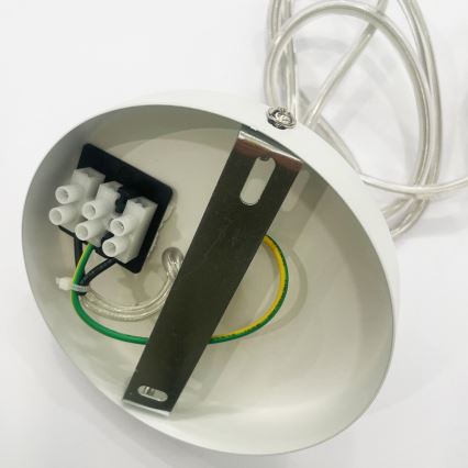 ONLI - Hanglamp aan snoer BOLLICINE 1xE27/15W/230V wit