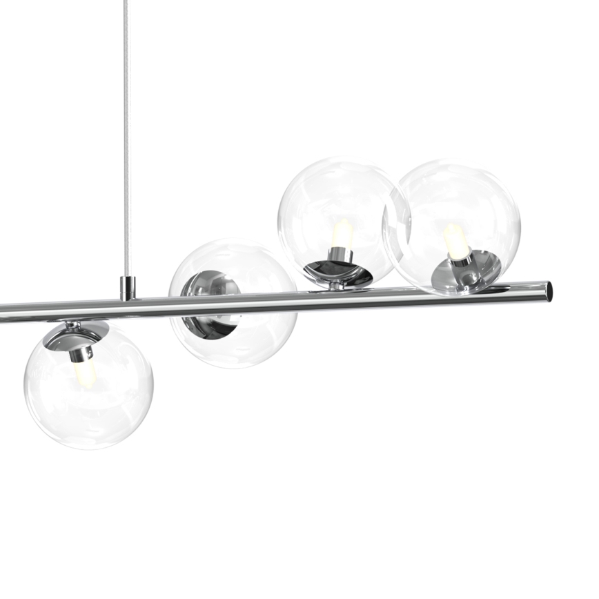 ONLI - Hanglamp met kabelophanging KIMBERLY 8xG9/6W/230V hoogglans chroom