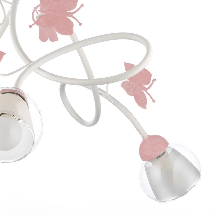 ONLI - Hanglamp voor kinderen BUTTERFLY 3xE14/6W/230V