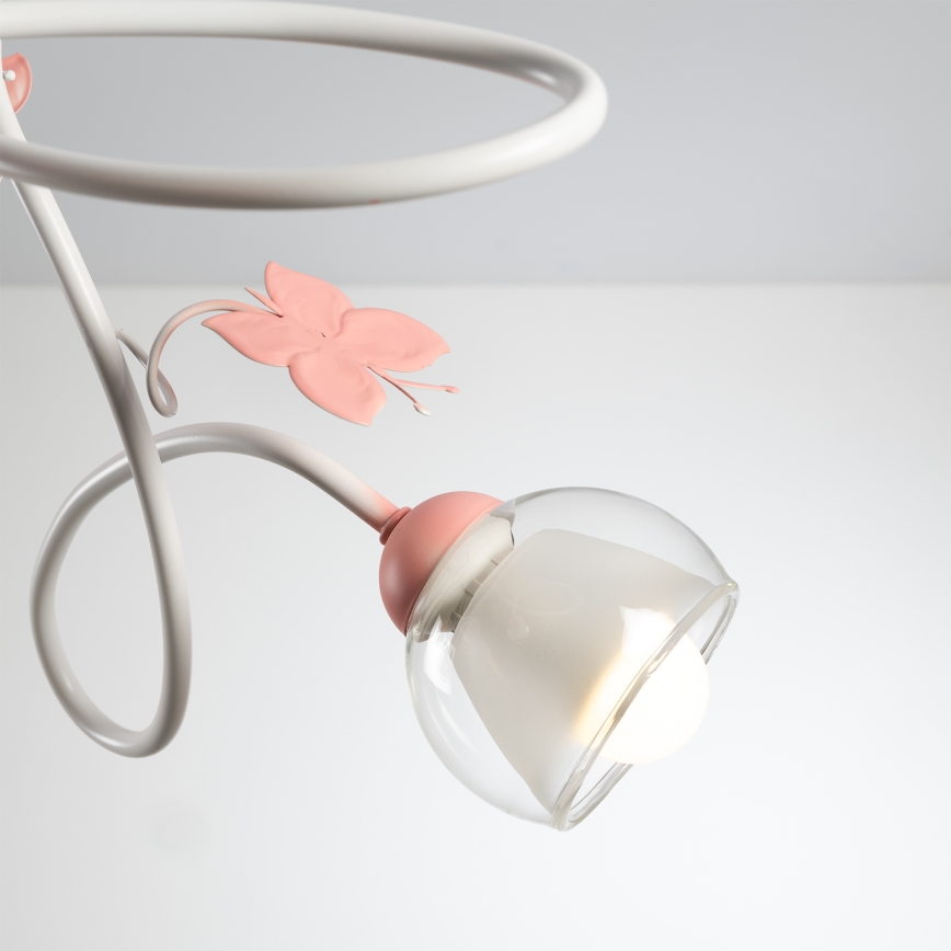 ONLI - Hanglamp voor kinderen BUTTERFLY 3xE14/6W/230V