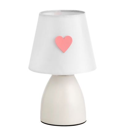 ONLI - Kinderlamp TITTA 1xE14/6W/230V 20 cm wit