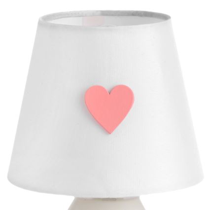 ONLI - Kinderlamp TITTA 1xE14/6W/230V 20 cm wit