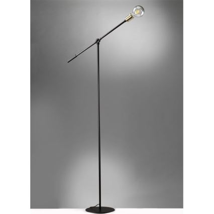 ONLI - Lampadaire ASTE 1xE27/15W/230V noir/doré