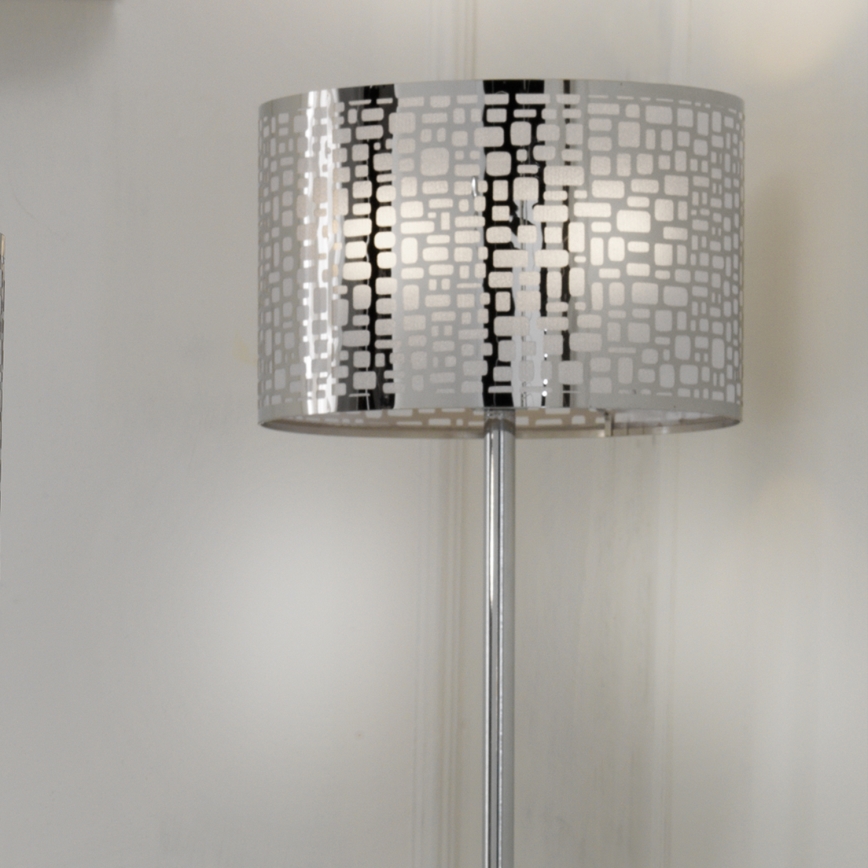 ONLI - Lampadaire BRUCE 1xE27/15W/230V chrome mat