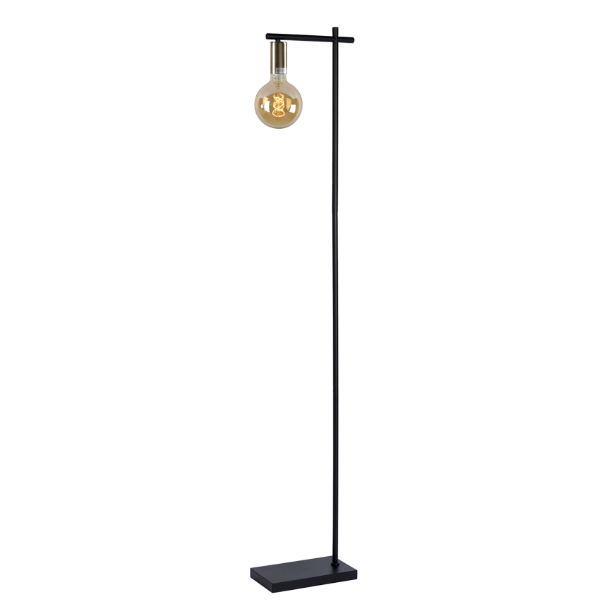 ONLI - Lampadaire CROSS 1xE27/22W/230V noir/laiton