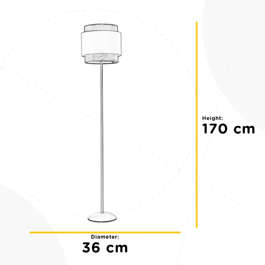 ONLI - Lampadaire LICIA 1xE27/22W/230V