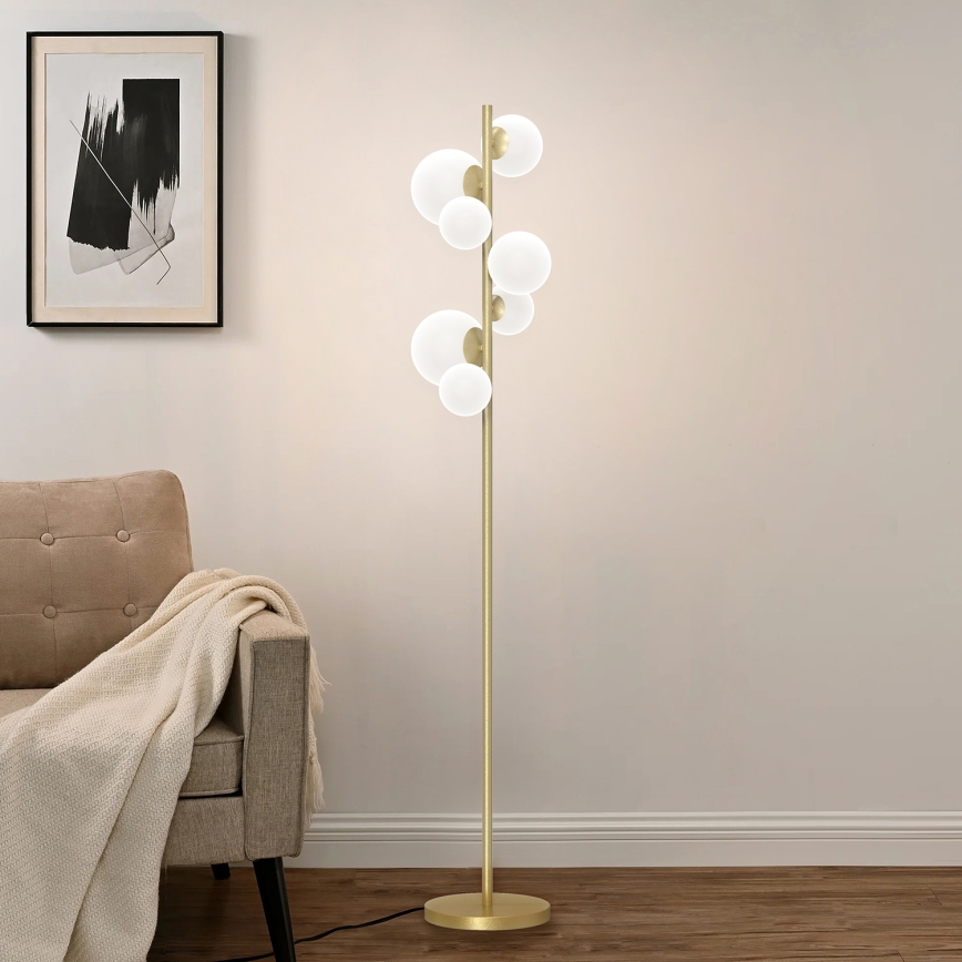 ONLI - Lampadaire PALOMA 7xG9/10W/230V doré