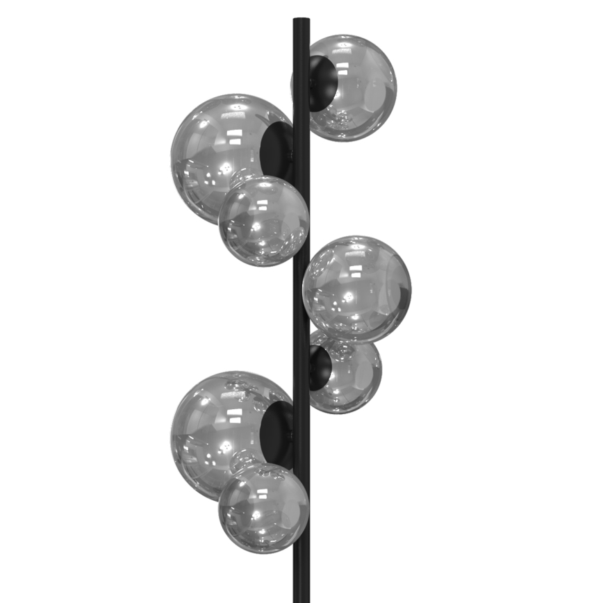 ONLI - Lampadaire PALOMA 7xG9/10W/230V noir/fumé