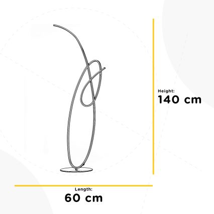 ONLI - Lampadaire SIGN LED/42W/230V 4000K doré