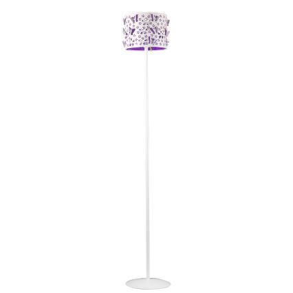 ONLI - Lampadaire TITILLA 1xE27/22W/230V violet/blanc