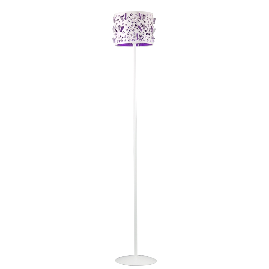 ONLI - Lampadaire TITILLA 1xE27/22W/230V violet/blanc