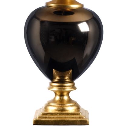 ONLI - Lampe de table AMADEUS 1xE27/15W/230V 72 cm noir/doré
