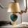 ONLI - Lampe de table AMADEUS 1xE27/15W/230V 72 cm vert/doré