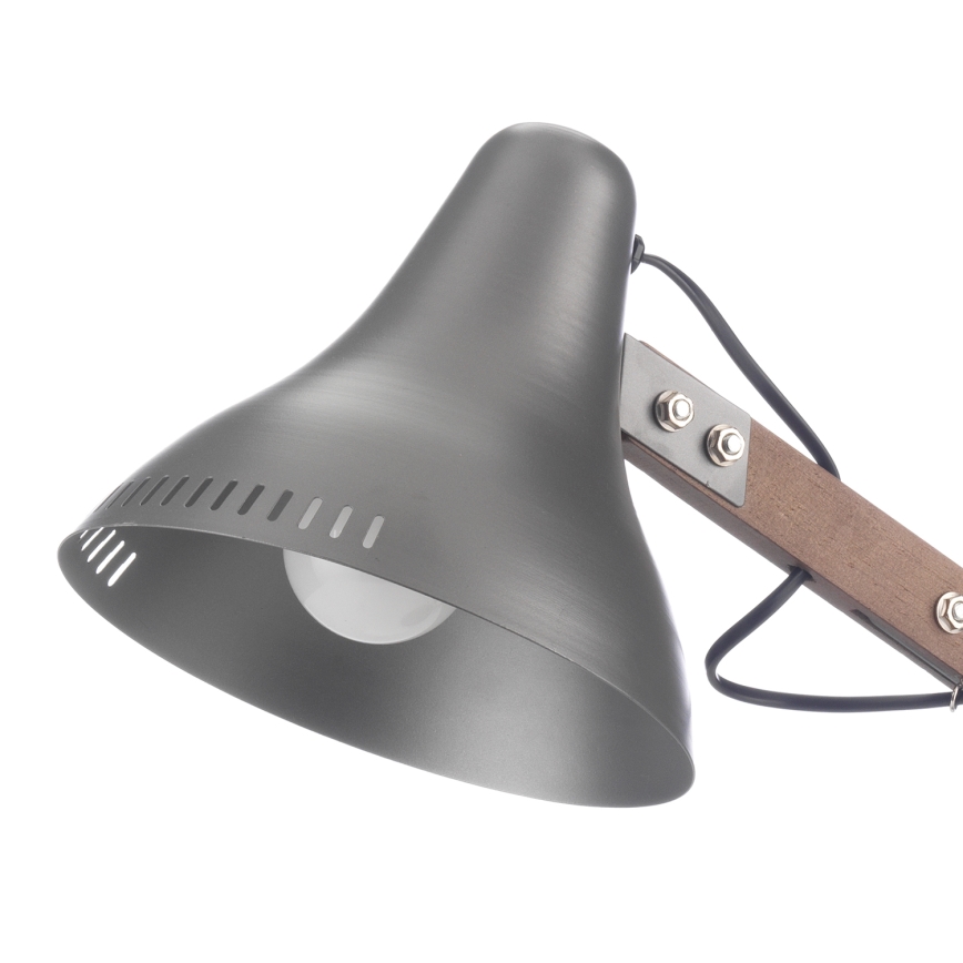 ONLI - Lampe de table ARCHITETTO 1xE27/22W/230V 62 cm gris/marron
