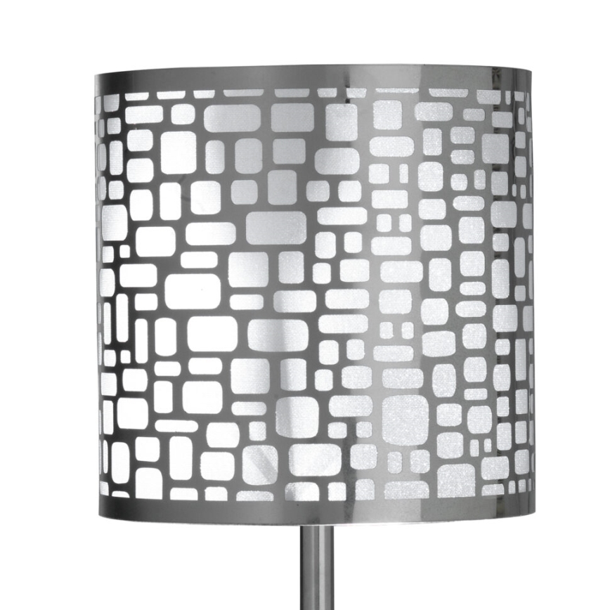 ONLI - Lampe de table BRUCE 1xE27/15W/230V 40 cm chrome mat