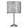 ONLI - Lampe de table BRUCE 1xE27/15W/230V 53 cm chrome mat