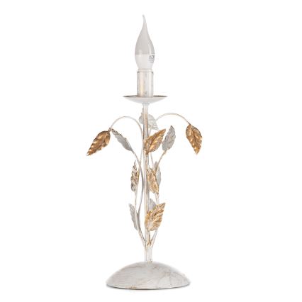 ONLI - Lampe de table COLLANA 1xE14/6W/230V 40 cm blanc