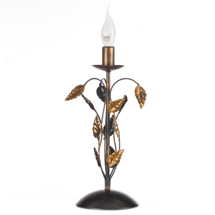 ONLI - Lampe de table COLLANA 1xE14/6W/230V 40 cm bronze