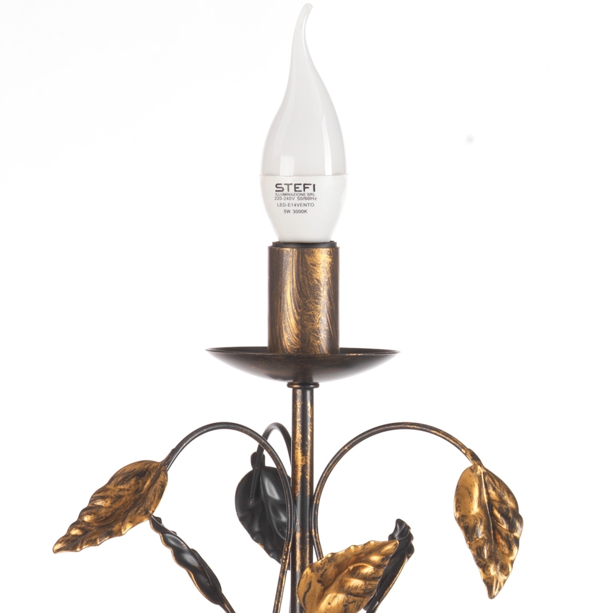 ONLI - Lampe de table COLLANA 1xE14/6W/230V 40 cm bronze