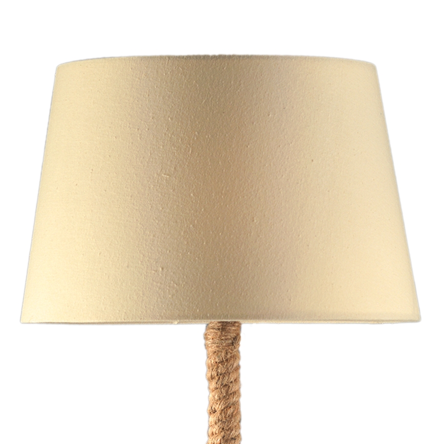ONLI - Lampe de table CORDA 1xE27/22W/230V 50 cm beige