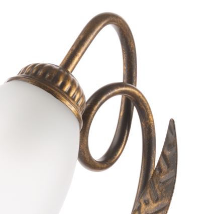ONLI - Lampe de table DOPPIO GIRO 1xE14/6W/230V bronze