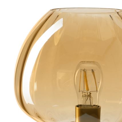 ONLI - Lampe de table ELIDE 1xE27/15W/230V noire/cuivrée