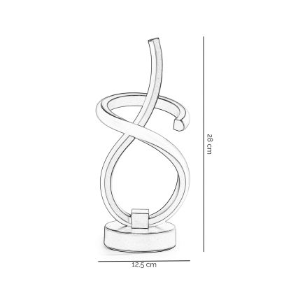 ONLI - Lampe de table KIRA LED/10W/230V 4000K 28 cm doré