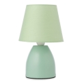 ONLI - Lampe de table NANO 1xE14/6W/230V vert 19 cm