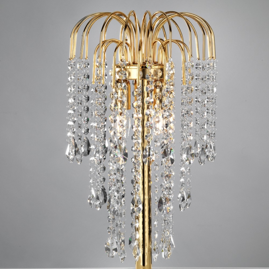 ONLI - Lampe de table PIOGGIA 2xE14/6W/230V dorée 50 cm