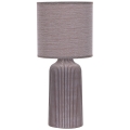 ONLI - Lampe de table SHELLY 1xE27/22W/230V marron 45 cm